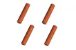 Abstandshalter / Spacer / Standoff M3 Aluminium eloxiert gerändelt in orange 4Stück 40mm Abstandshalter / Spacer / Standoff M3 Aluminium eloxiert gerändelt in orange 4Stück 40mm