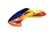 Microheli Fiberglas Haube im Freestyle Design rot gelb blau für Blade 230S und 230S V2