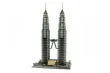 Wange Klemmbausteine - Petronas Towers Kuala Lumpur - 1175 Teile