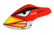 Microheli Fiberglas Haube Angry Bird im rotem Design für Blade Fusion 270