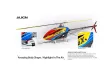 Align T-REX 650X Dominator Super Combo für 6S mit Starrwellenantrieb