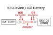 Spektrum Adapterkabel IC3 Buchse auf IC5 Stecker