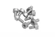 Innensechskantschrauben aus Aluminium silber eloxiert M3x10 10Stück