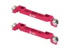 L-MA Precision Tuning Ersatz Landegestellhalterung aus Aluminium in pink für OMPHOBBY M1 Heli für L-MA Tuning Landegestell L-MA80026