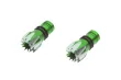 Steuerknüppelendstück / Gimbal Stick End / Typ D in grün mit M4 Gewinde 2Stück