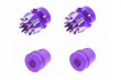 Steuerknüppelendstück / Gimbal Stick End / Typ S in violet mit M3 Gewinde 2Stück