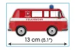 COBI Klemmbausteine Auto BARKAS B1000 FEUERWEHR - 151 Teile