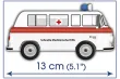 COBI Klemmbausteine Auto BARKAS B1000 KRANKENWAGEN - 157 Teile