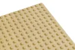 Wange Grundplatte sand gelb 32x32 Noppen, ca. 25,5x25,5cm