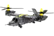 CaDA Klemmbausteine Tiltrotor Aircraft - 1436 Teile