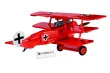 COBI Klemmbausteine Flugzeug Fokker DR.1 Roter Baron - 174 Teile