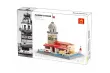 Wange Klemmbausteine - Maiden's Tower / Jungfrauenturm in Istanbul Türkei - 910 Teile
