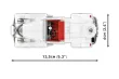 COBI Klemmbausteine Auto CITROEN TRACTION 7C 1934 - 215 Teile