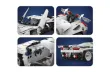 CaDA Klemmbausteine - Apocalypse Sports Car - Pullback-Antrieb (Rückzieh-Antrieb) - 368 Teile