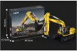 CaDA Klemmbausteine - Technik Bagger - optional aufrüstbar für RC - 1702 Teile