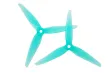 HQ Racing Prop R35 5,1x3,5x3 aus Poly Carbonate in Türkis transparent 2CW+2CCW