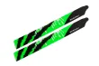 Microheli Kunststoff Hauptrotorblätter 180mm in grünem Design für Blade Fusion 180, Smart