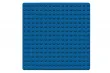 Wange Grundplatte blau 16x16 Noppen, ca. 13x13cm
