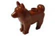 Klemmbausteine Tier Wolf in braun