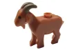 Klemmbausteine Tier Ziege in hell braun