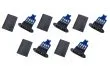 Lötplatine 8-Pin für Multiplex Hochstrom Stecker System 5Stück im SET mit Stecker (Kontakt = Stecker)