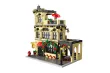 Mork Klemmbausteine Modular Gebäude City Restaurant - 1489 Teile
