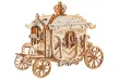 Lasercut Holzbausatz Standmodell Kutsche Kutschenwagen - 92 Teile
