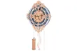 Lasercut Holzbausatz Funktionsmodell Romantische Wanduhr - 231 Teile