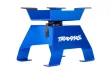 Traxxas X-Truck Montagestand aus Aluminium in blau speiziell für X-Maxx 8S und XRT VXL entwickelt