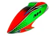 Microheli Airbrush Fiberglass Green Hunter Haube für OMPHobby M4