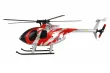 Amewi RC Heli Scale Hubschrauber AFX MD500E Zivil Brushless 4-Kanal 325mm Helikopter 6G RTF rot silber