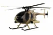 Amewi RC Heli Scale Hubschrauber AFX MD500E Militär Brushless 4-Kanal 325mm Helikopter 6G RTF braun