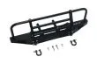 GPM Aluminium Brush Guard Bumper einstellbar vorne schwarz für Traxxas TRX4 Defender