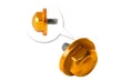 L-MA Precision Tuning Aluminium Propeller Adapter in gold für OMPHobby M1 EVO