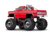Traxxas TRX-4MT Chevy K10 4x4 in rot 1/18 Monster-Truck RTR Brushed, mit Akku und USB Lader