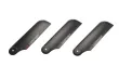 MS COMPOSIT 3 Blatt Carbon Heckrotorblätter 105mm