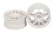 Tamiya RC Ersatzteile für TT02 Felgen 10-Speichen in weiß 26mm 2Stück