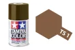 Tamiya Acryl Sprühfarbe TS-1 Rot Braun matt 100ml