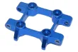 GPM Tuningteile Aluminium Querlenkerhalter vorne in blau für Tamiya DT03