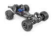 Traxxas Rustler 1/10 2WD Stadium-Truck in blau RTR Brushless HD