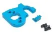 MBW RC CAR Tuningteile für RC Auto Mini Cito und DF Z06 Buggy Motorhalterung aus Aluminium in blau