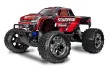 Traxxas Stampede rot 1/10 Monster-Truck RTR Brushed mit HD Teilen (Heavy-Duty) mit Akku und 4A USB-C-Lader
