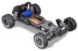 Traxxas Bandit rot 1/10 2WD RTR Brushed mit HD Teilen (Heavy-Duty) mit Akku und 4A USB-C-Lader