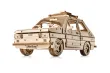 Lasercut Holzbausatz made in EU Automodell FIAT 126P - 228 Teile