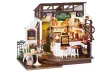 Lasercut Holzbausatz Standmodell No.17 Coffee Shop 183 Teile