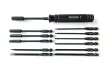 HSP Stealth Tools Multifunktions Werkzeug (1/4 Bits) Sechskant, Steckschlüssel, Schlitz und Kreuz