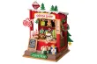 Lasercut Bausatz Standmodell Weihnachtsverkaufsstand Kakaoladen 87 Teile