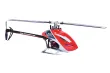 OMPHobby M2 EVO MK2 Heli in rot mit OFS3 FBL System mit Anschluss für ELRS, CRSF, Tracer, S-BUS und DSMX, BNF