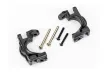 Traxxas Tuning Extreme Heavy Duty C-Hubs in schwarz mit Kleinteilen (für TRX9080 Kit) für Ford Fiesta, Raptor, Rustler, Slash und Stampede 1/10