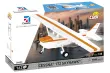 COBI Klemmbausteine Flugzeug Cessna 172 Skyhawk weiß-rot - 162 Teile